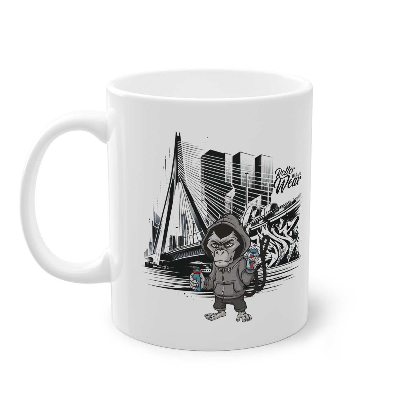 Bakkie pleur?! Erasmus brug koffie mok