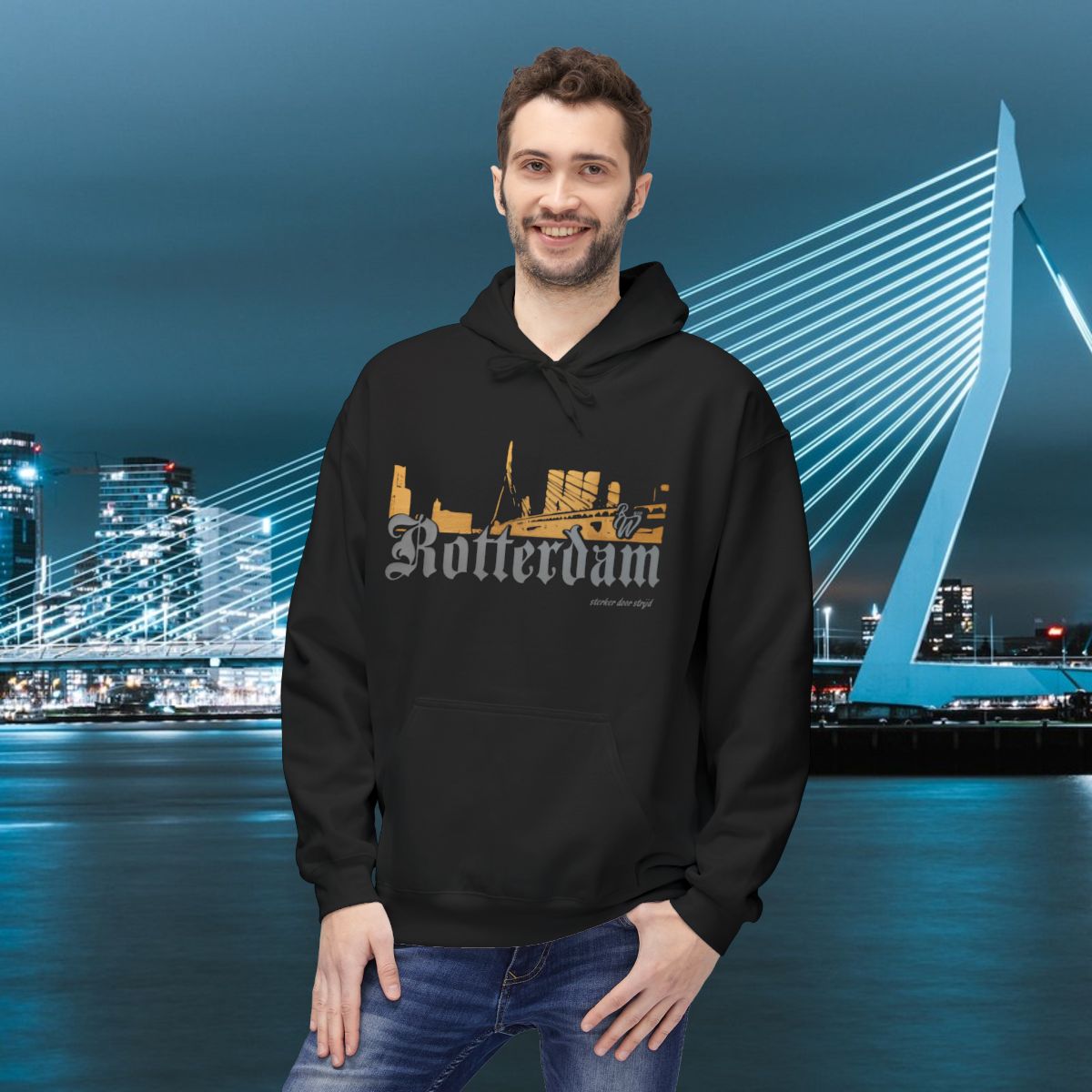 Skyline hoodie Rotterdam
