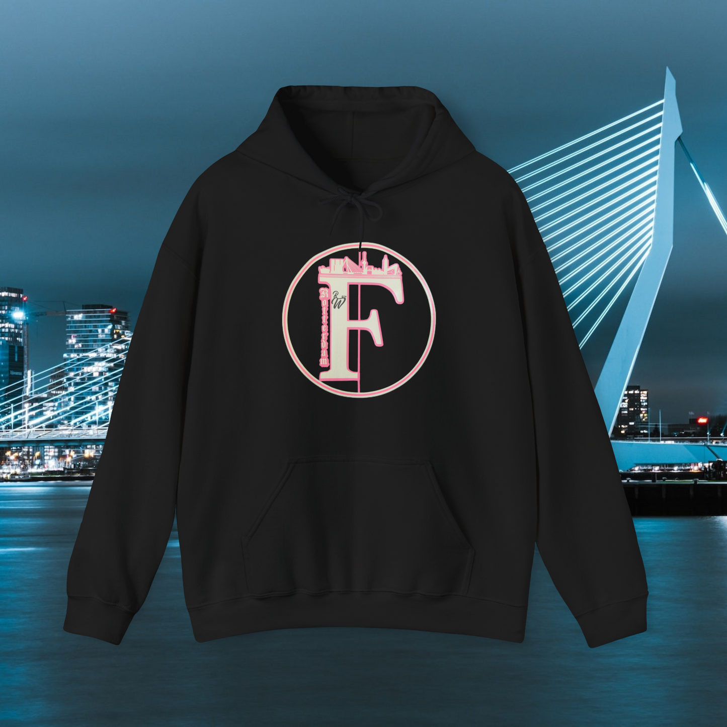 Feyenoord F hoodie vrouwen