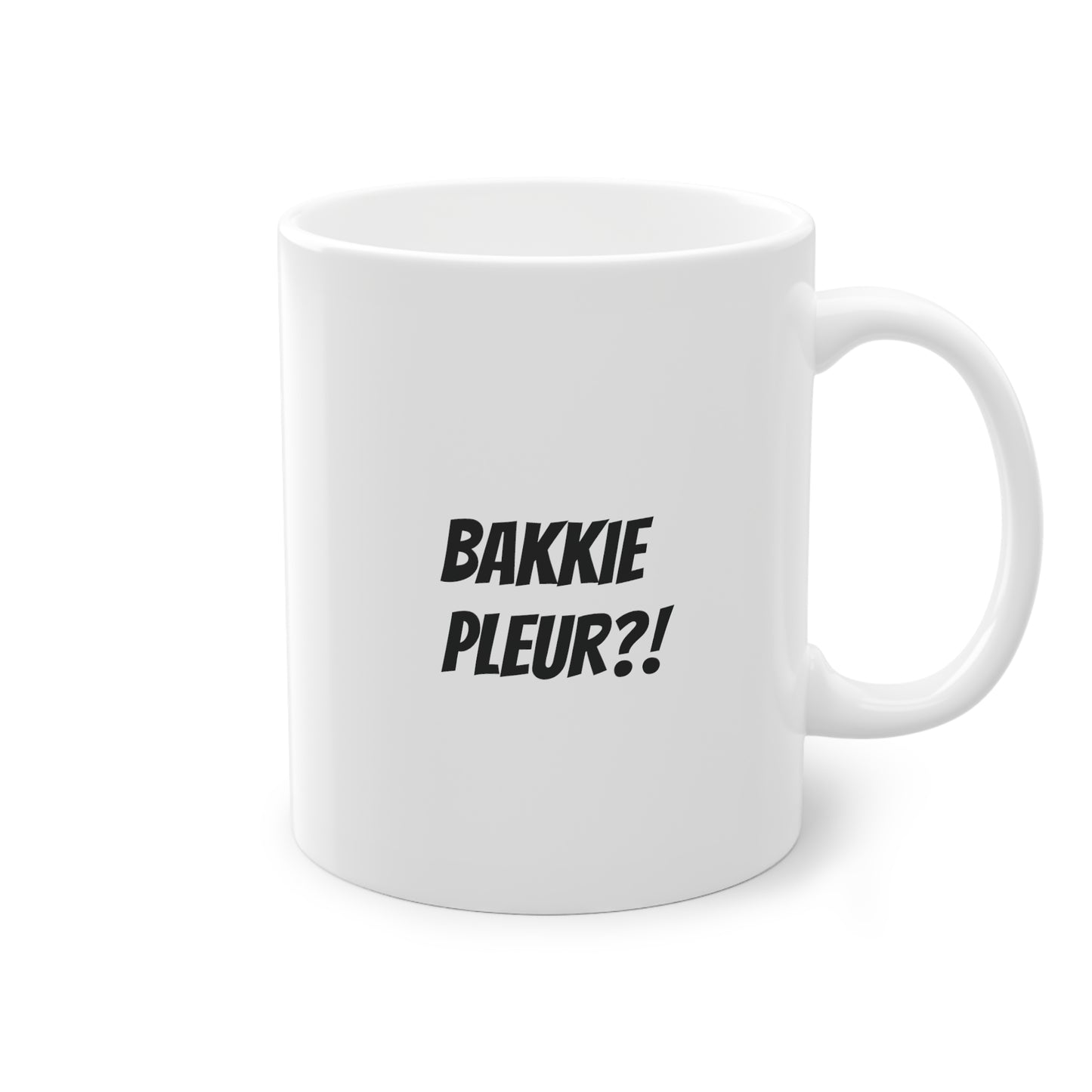 Bakkie pleur?! Erasmus brug koffie mok