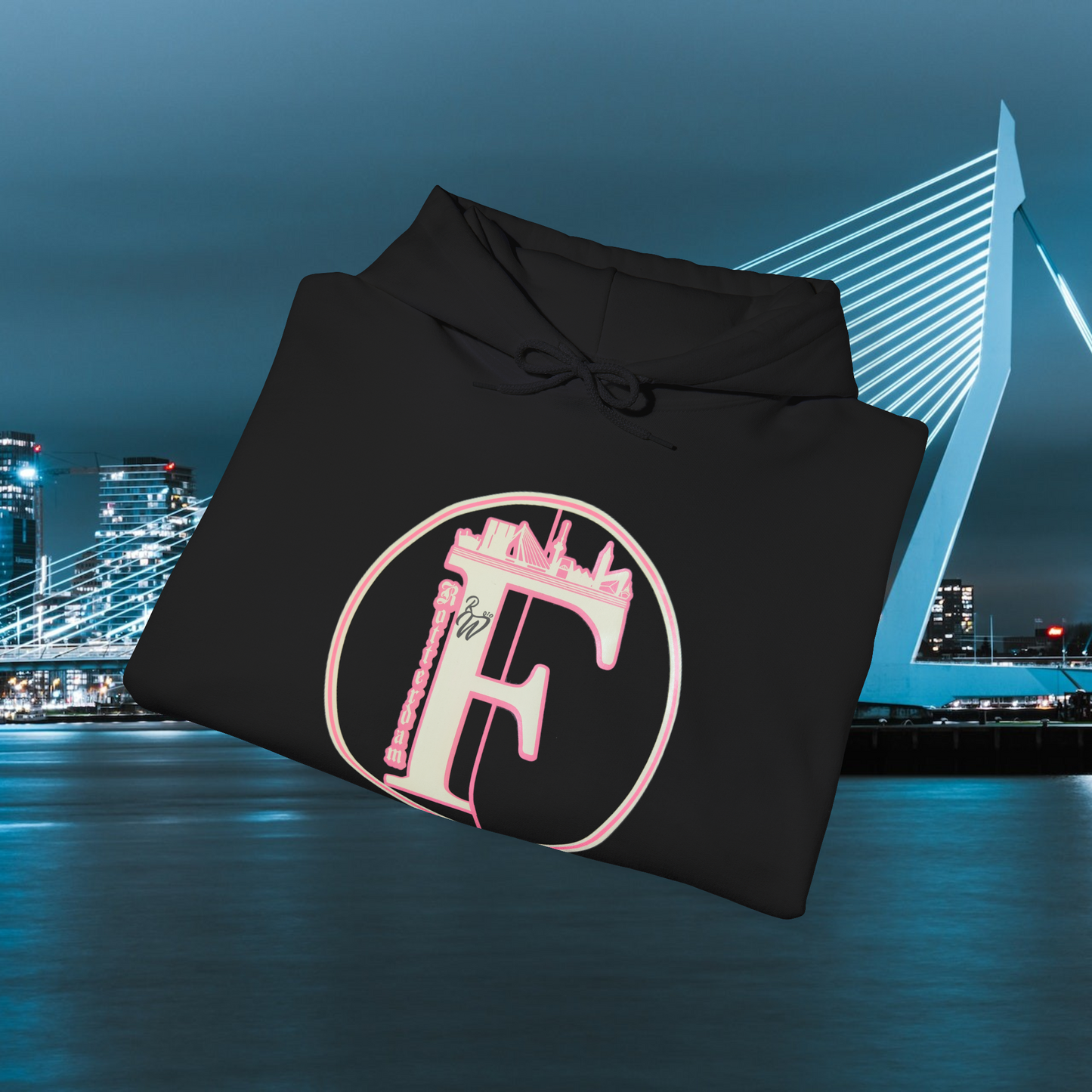 Feyenoord F hoodie vrouwen