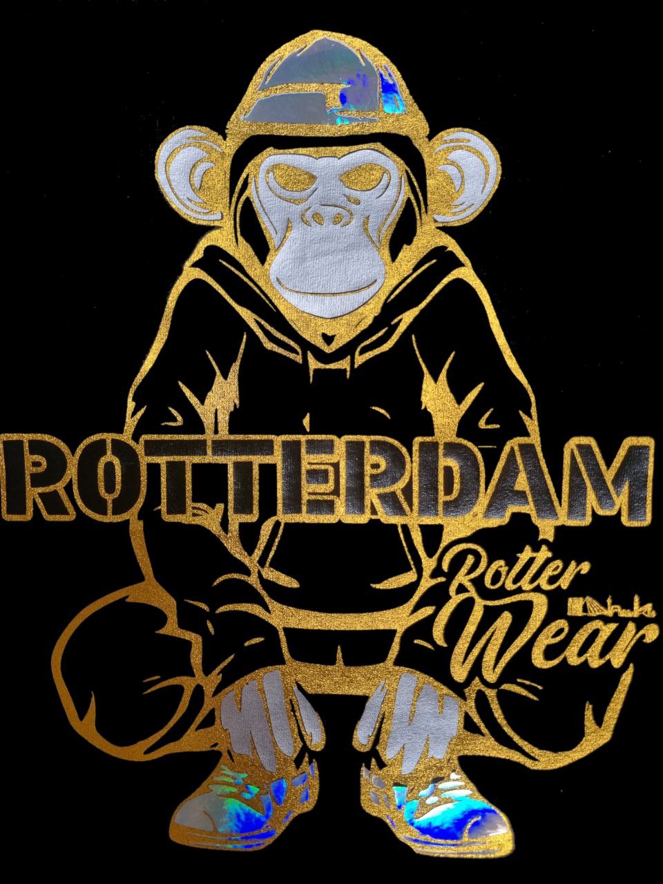 Golden Rotterdam monkey Trui
