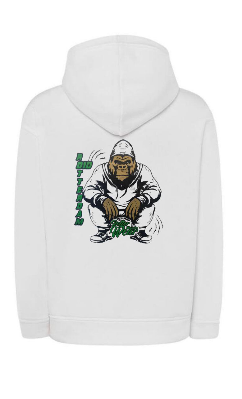 Soft-feel Bokito Rotterwear Hoodie, Flat cord.