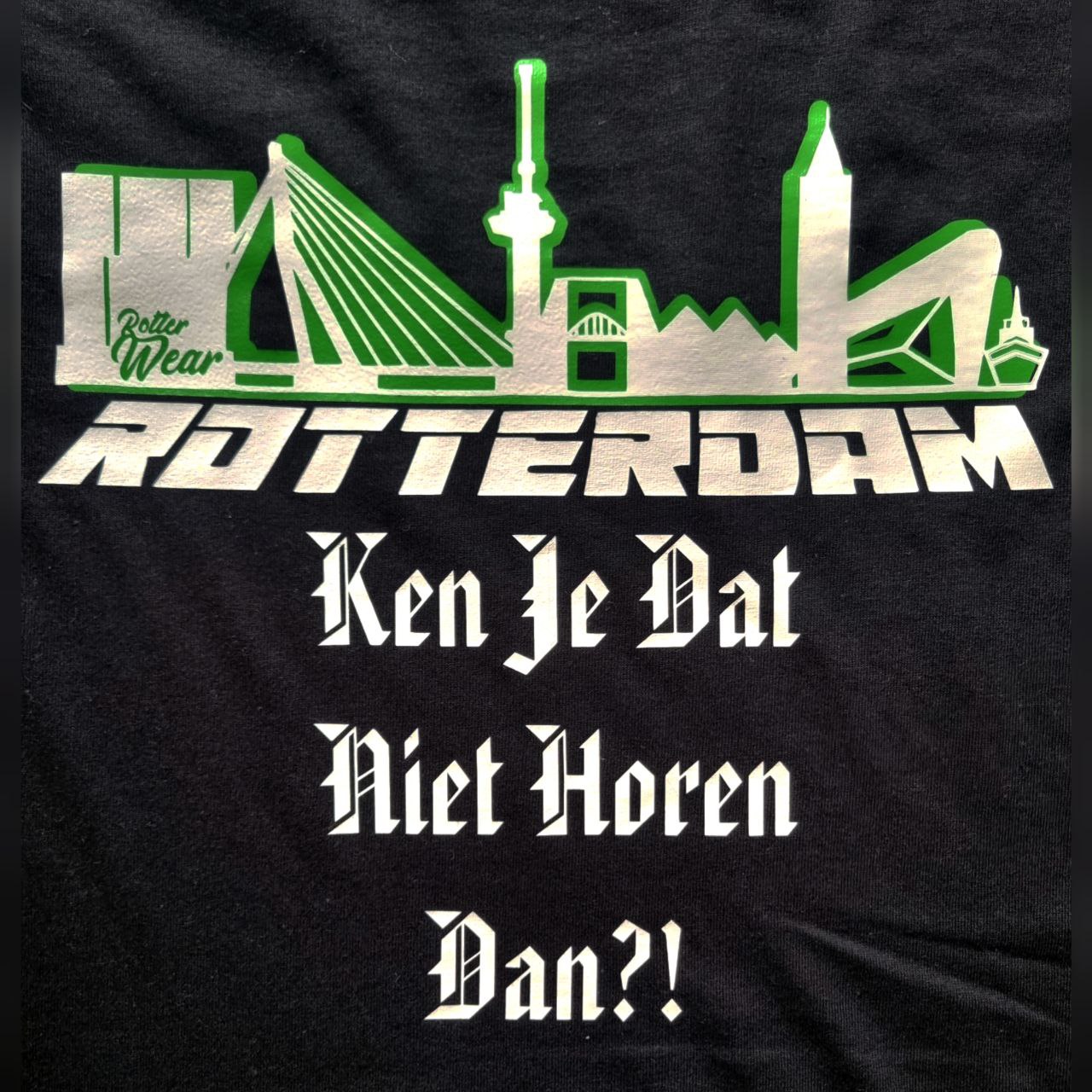 010 Rotterwear Rotterdam Skyline T-shirt korte mouwen